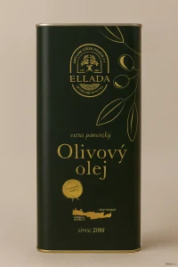 Ellada, Extra panenský Olivový olej 3l(kov) – zdroj zdraví a života!